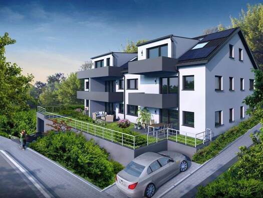 Wohnung zum Kauf - Erstbezug provisionsfrei 459.000 € 3,5 Zimmer 76,3 m² EG Kirchberger Straße 9 Erdmannhausen 71729