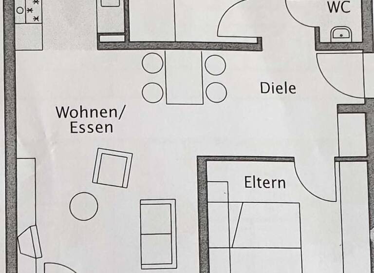 WG-Zimmer zur Miete 1.575 € 3 Zimmer 82 m² Geschoss EG/4 frei ab 01.06.2026 Obere Straße 2 A Ost Stuttgart 70190