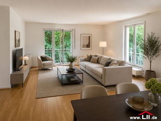 Wohnung zum Kauf 995.000 € 3 Zimmer 131 m² 1. Geschoss Westend-Nord Innenstadt II 60322