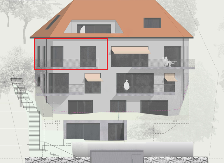 Wohnung zum Kauf - Erstbezug 479.000 € 3 Zimmer 85,5 m² 2. Geschoss Frauenberg Fulda 36039