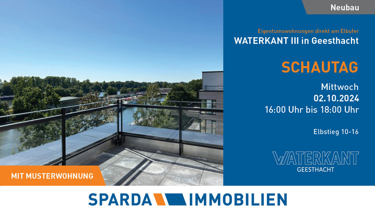 Wohnung zum Kauf provisionsfrei 474.000 € 2 Zimmer 72 m²<br/>Wohnfläche Elbstieg 10-16 Düneberg - Süd, Bez. 4 Geesthacht 21502