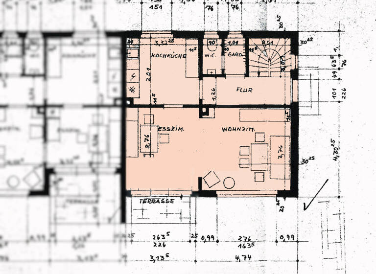 Doppelhaushälfte zum Kauf provisionsfrei 169.000 € 3 Zimmer 76 m² 314 m² Grundstück Klausheide Nordhorn 48531