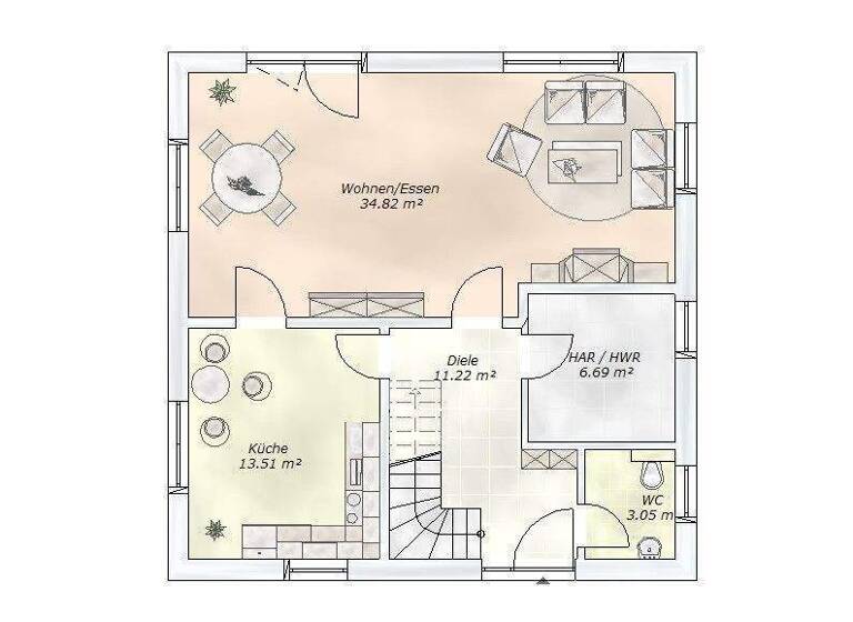 Einfamilienhaus zum Kauf provisionsfrei 502.524 € 5 Zimmer 135 m² 880 m² Grundstück Rackwitz 04519