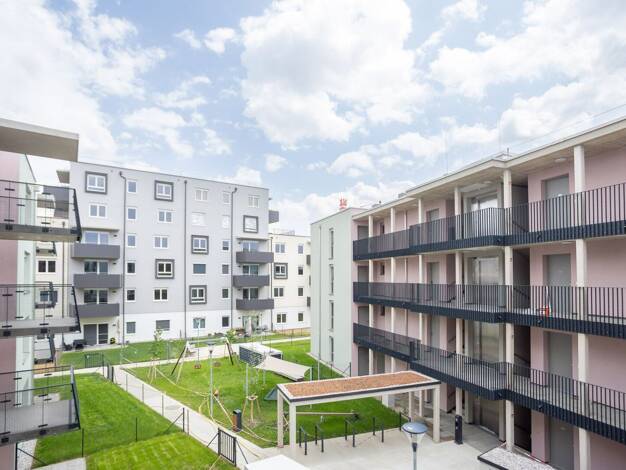 Wohnung zum Kauf - Erstbezug 256.385 € 3 Zimmer 75,3 m² 2. Geschoss frei ab sofort Josefine Kuttner-Gasse Wiener Neustadt 2700