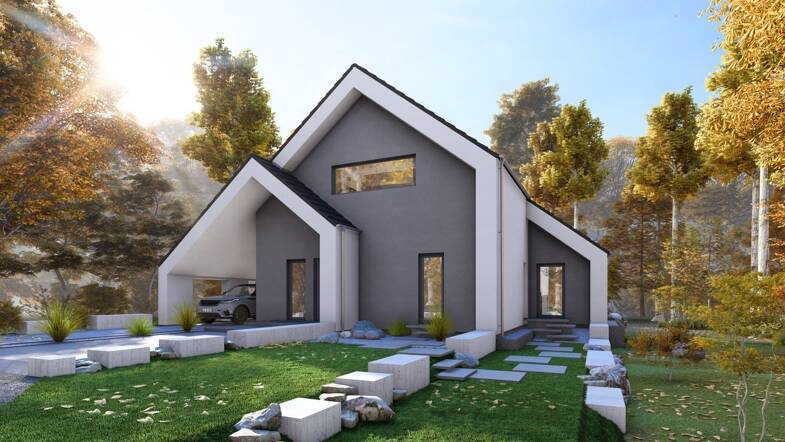 Einfamilienhaus zum Kauf 887.705 € 5 Zimmer 197 m² 551 m² Grundstück Hauptstraße 1 Langerringen Langerringen 86853