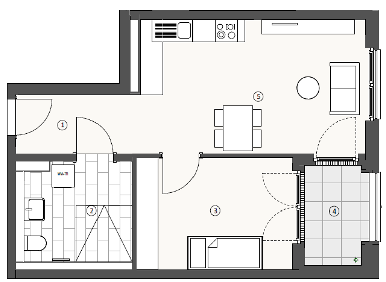 Wohnung zur Miete 925 € 2 Zimmer 50,1 m² 3. Geschoss Jakob Steffan Straße 103 Hartenberg/Münchfeld Mainz 55122