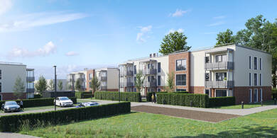 Wohnung zur Miete - Neubau 593 € 2 Zimmer 51,1 m² EG frei ab 01.09.2025 Zillestraße 17 Groß-Erkenschwick Oer-Erkenschwick 45739