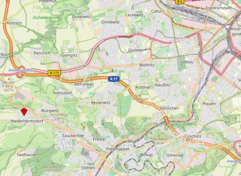 Immobilie zum Kauf 220.000 € 1.969 m²<br/>Grundstück Wurgwitz Freital 01705