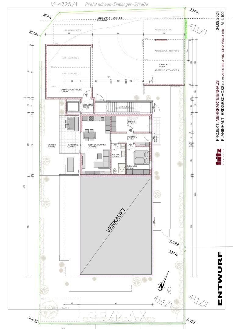 Wohnung zum Kauf 425.000 € 3 Zimmer 61 m²<br/>Wohnfläche EG<br/>Geschoss Prof. Einberger-Str. / Klosterfeld Telfs 6410