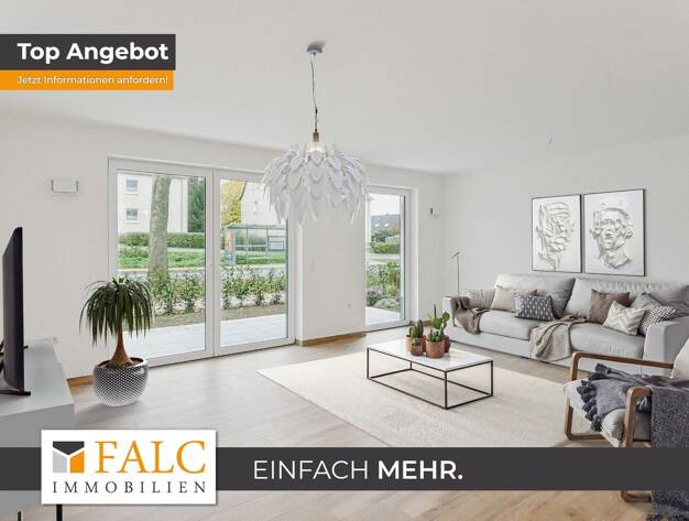 Terrassenwohnung zur Miete - Neubau 900 € 2 Zimmer 82,3 m² EG Fallersleben Wolfsburg 38442