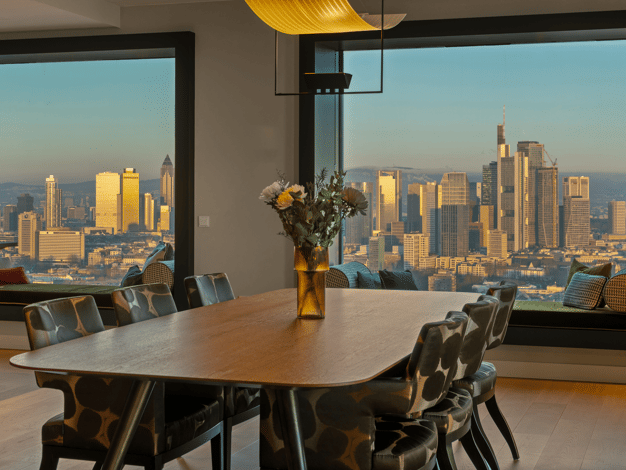 Wohnung zum Kauf 3.975.000 € 3 Zimmer 217 m² 29. Geschoss Hainer Weg 80 Sachsenhausen Frankfurt am Main 60599
