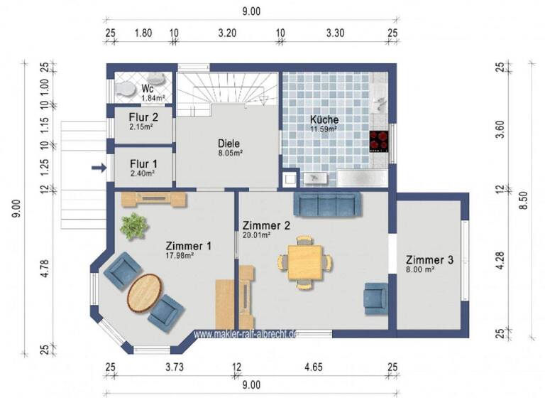 Einfamilienhaus zum Kauf 669.000 € 9 Zimmer 193,7 m² 573 m² Grundstück Salach 73084