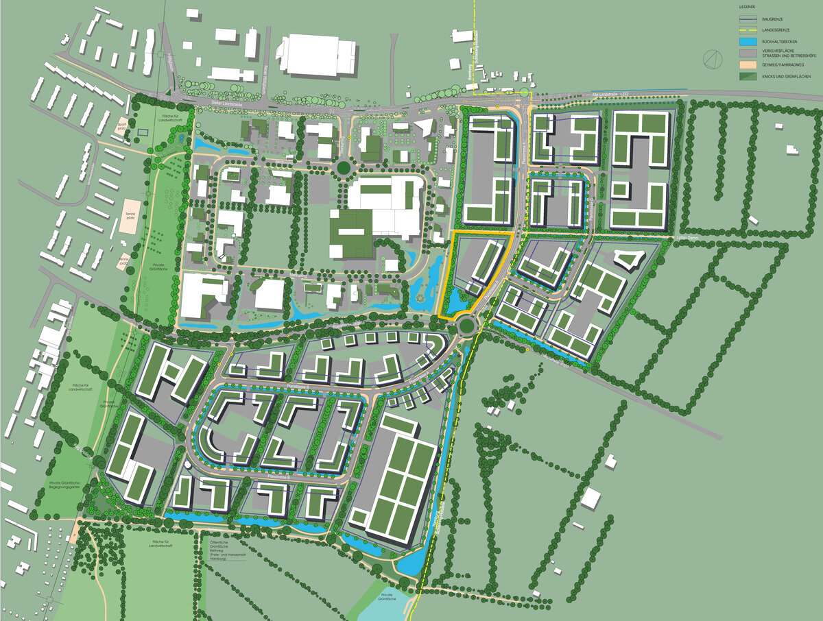 Gewerbegrundstück zum Kauf 17.608 m²<br/>Grundstück Rahlstedt Hamburg 22143