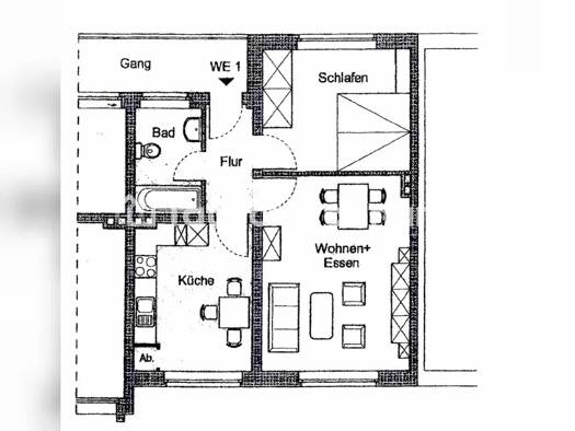 Wohnung zur Miete Tauschwohnung 850 € 2 Zimmer 53 m² 2. Geschoss Bickendorf Ehrenfeld 50825