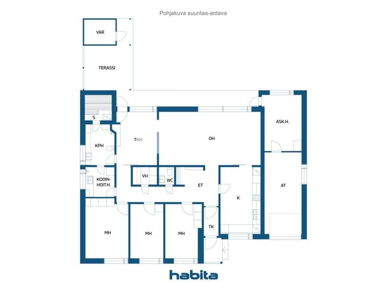 Einfamilienhaus zum Kauf 149.900 € 6 Zimmer 132,5 m² 630 m² Grundstück Harja 5 Jyväskylä 40340