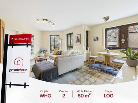 Wohnung zum Kauf 95.000 € 2 Zimmer 50 m² Darme Lingen 49809