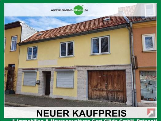 Einfamilienhaus zum Kauf 85.000 € 14 Zimmer 450 m² 315 m² Grundstück Steinweg Bad Langensalza 99947