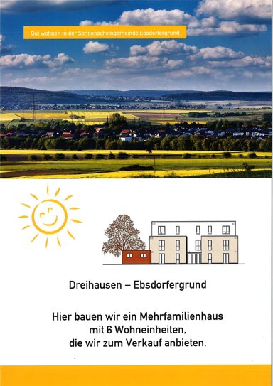 Wohnung zum Kauf provisionsfrei 308.000 € 2 Zimmer 80 m² Brückeberg 9 Dreihausen Ebsdorfergrund 35085