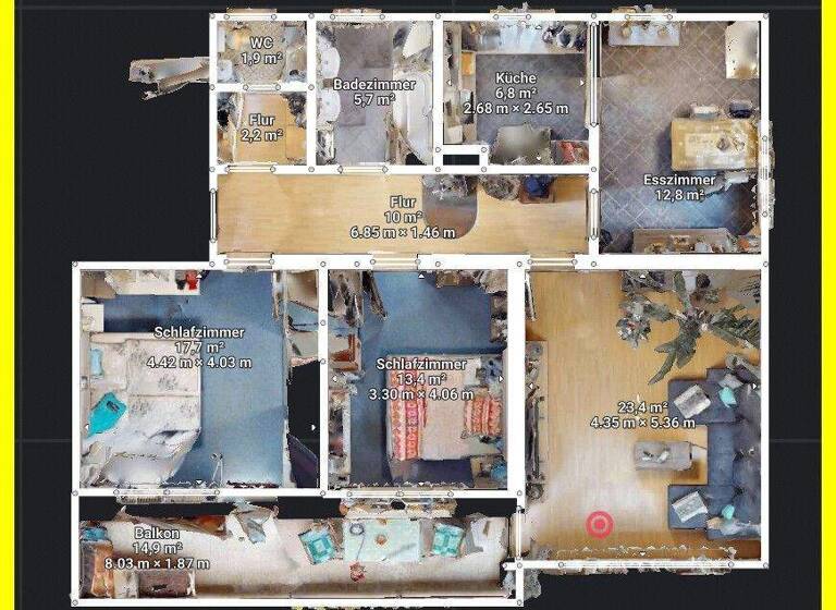 Wohnung zum Kauf 279.000 € 3 Zimmer 98 m² 1. Geschoss Thierham Hohenwart 86558