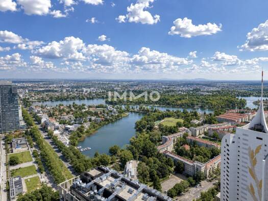 Wohnung zur Miete - Erstbezug 971 € 1 Zimmer 34,2 m² 41. Geschoss frei ab 01.11.2026 Donaustadt 1220