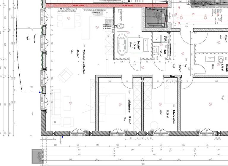 Terrassenwohnung zur Miete 1.800 € 4 Zimmer 134 m² Geschoss EG/2 frei ab 01.05.2026 Bruckmühl 83052