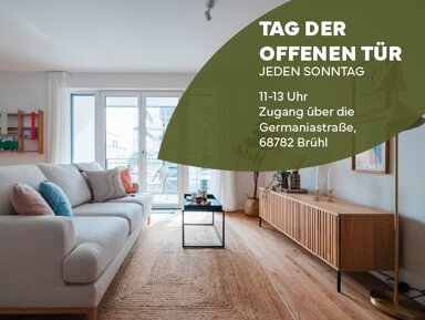 Wohnung zum Kauf provisionsfrei 333.900 € 2 Zimmer 62,2 m² 2. Geschoss Am Schrankenbuckel 16 Brühl 68782