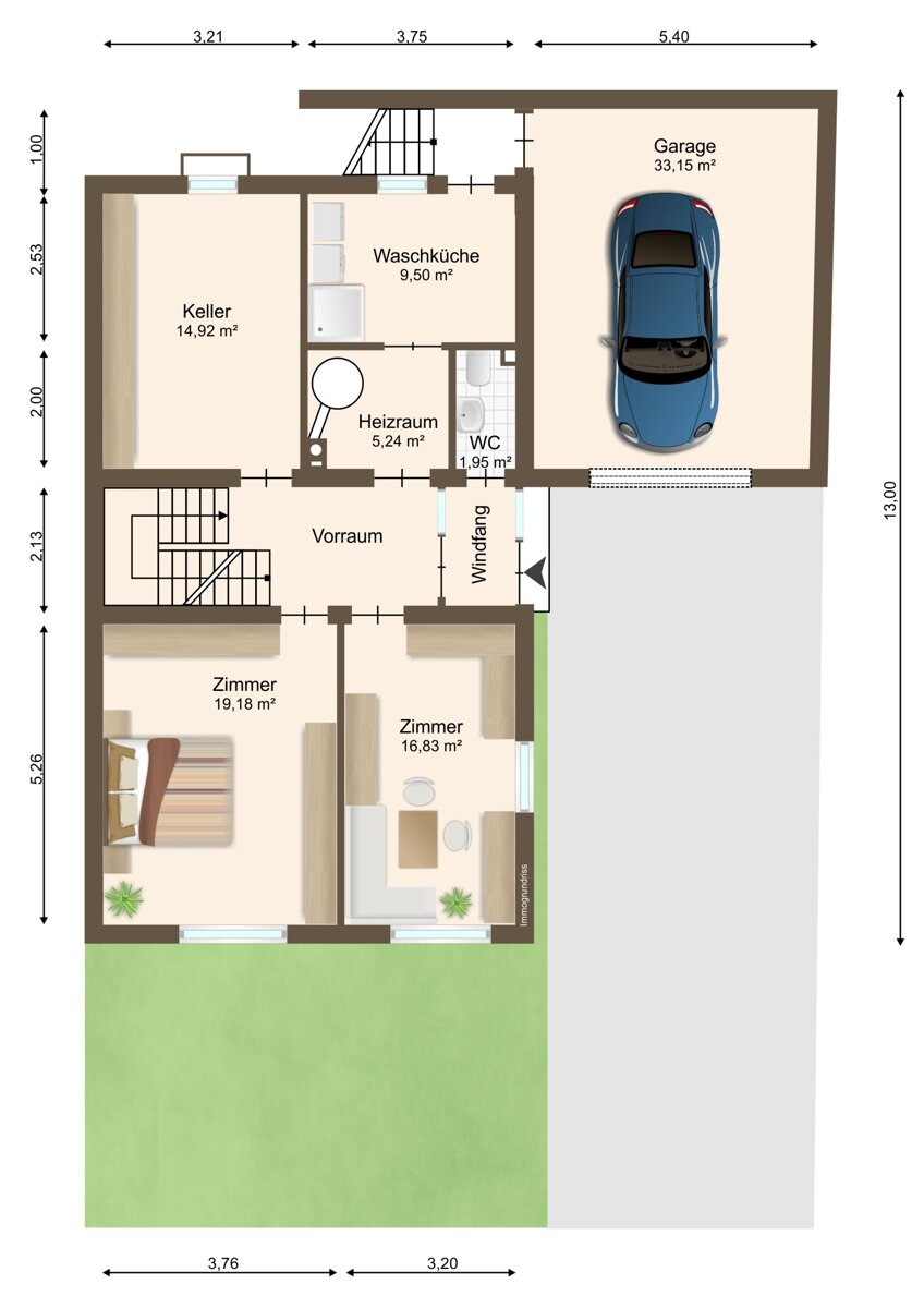 Doppelhaushälfte zum Kauf 499.000 € 6 Zimmer 160 m²<br/>Wohnfläche 344 m²<br/>Grundstück Tischardt Frickenhausen / Tischardt 72636