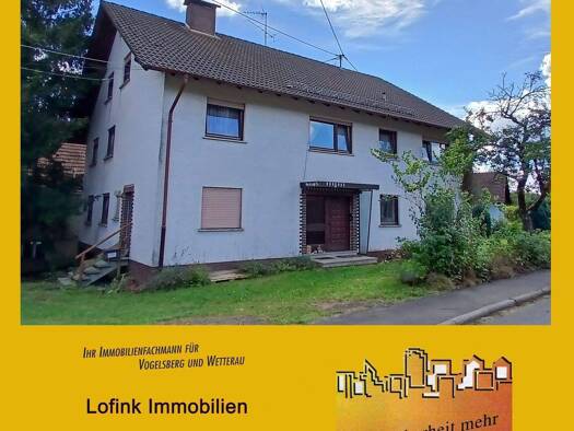 Einfamilienhaus zum Kauf 225.000 € 2.710 m² Grundstück frei ab sofort Gunzenau Freiensteinau 36399