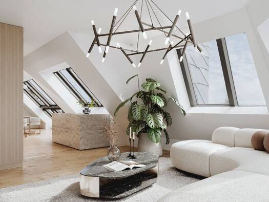 Wohnung zum Kauf - Erstbezug 1.650.000 € 4 Zimmer 148 m² 6. Geschoss Burggasse 119 Wien 1070