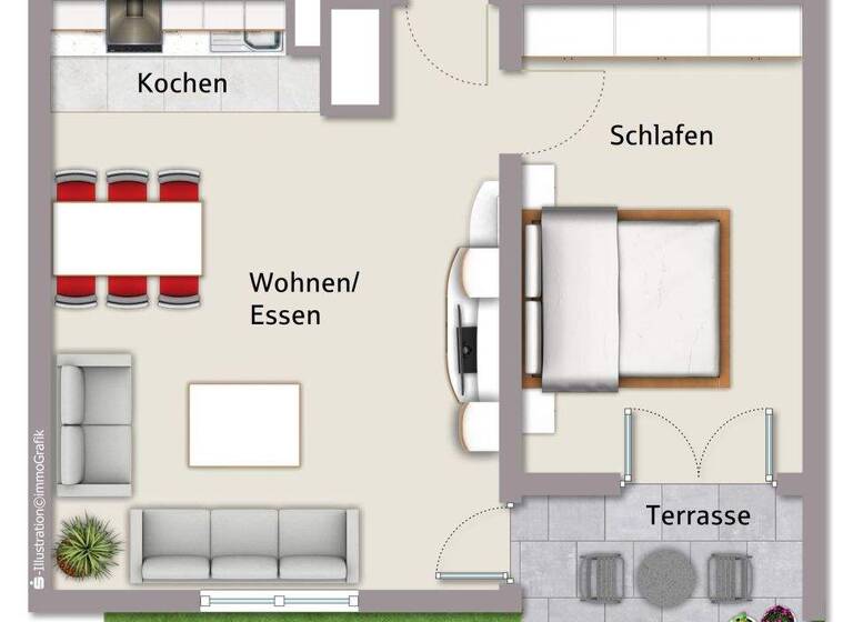 Wohnung zum Kauf 200.000 € 2 Zimmer 55 m² Hardhöhe Fürth 90766