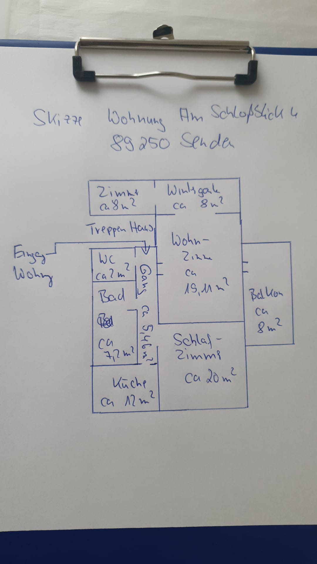 Wohnung zum Kauf provisionsfrei 230.000 € 3 Zimmer 87 m²<br/>Wohnfläche 1.<br/>Geschoss Senden Senden 89250