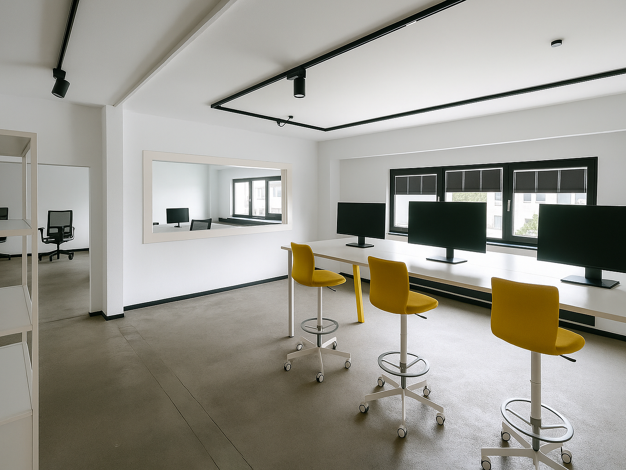 Bürofläche zur Miete provisionsfrei 1.300 € 90 m² Bürofläche Büttgenbachstraße Heerdt Düsseldorf 40549