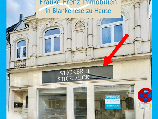 Bürofläche zur Miete 1.200 € 1 Zimmer 42 m² Bürofläche Blankeneser Hauptstraße 131 Blankenese Hamburg 22587