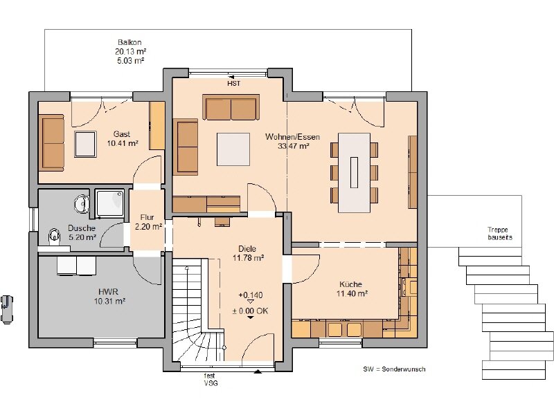 Einfamilienhaus zum Kauf provisionsfrei 651.900 € 8 Zimmer 223 m²<br/>Wohnfläche 1.850 m²<br/>Grundstück Pleißa Limbach-Oberfrohna 09212