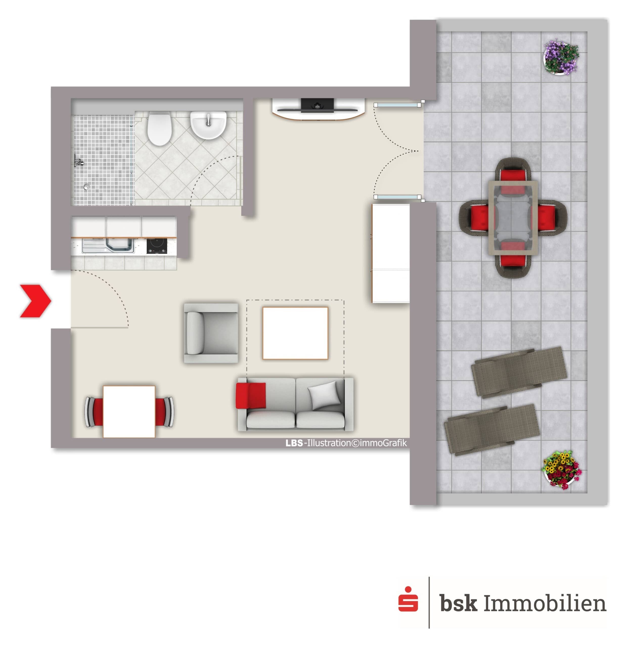 Wohnung zum Kauf 199.000 € 1 Zimmer 29 m²<br/>Wohnfläche ab sofort<br/>Verfügbarkeit Steglitz Berlin 14195