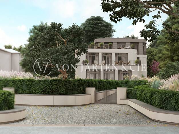 Haus zum Kauf - Erstbezug provisionsfrei 5.900.000 € 10,5 Zimmer 780 m² 1.703 m² Grundstück Nienstedten Hamburg 22609