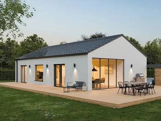Bungalow zum Kauf - Erstbezug provisionsfrei 407.000 € 4 Zimmer 113 m² 600 m² Grundstück Nunkirchen Wadern 66687
