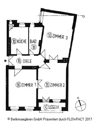 Immobilie zum Kauf als Kapitalanlage geeignet 519.000 € 3 Zimmer 112,5 m²<br/>Fläche Paul-Lincke-Ufer 38 Kreuzberg Berlin, Kreuzberg 10999