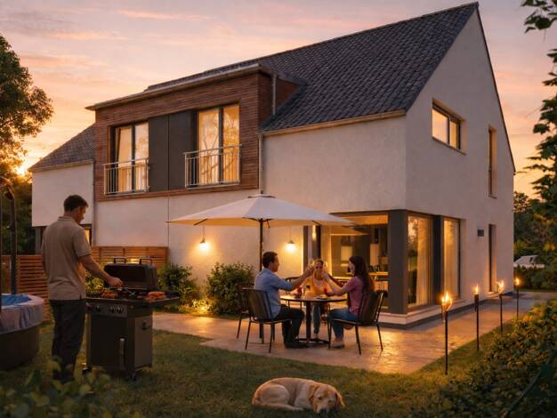 Doppelhaushälfte zum Kauf 538.000 € 4 Zimmer 123,7 m² 513 m² Grundstück Blankenfelde Blankenfelde-Mahlow 15827