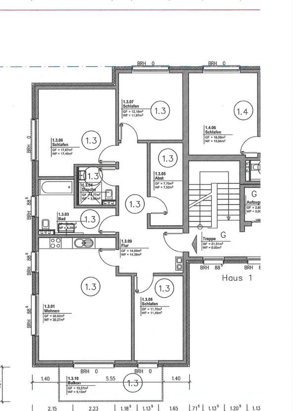 Wohnung zur Miete 1.582 € 4 Zimmer 113 m²<br/>Wohnfläche 1.<br/>Geschoss ab sofort<br/>Verfügbarkeit Straße am Berg 19c Bentwisch Bentwisch 18182