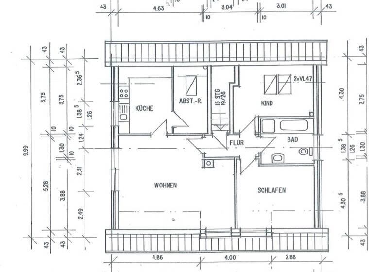 Wohnung zur Miete 1.000 € 3,5 Zimmer 90 m²<br/>Wohnfläche Heist 25492