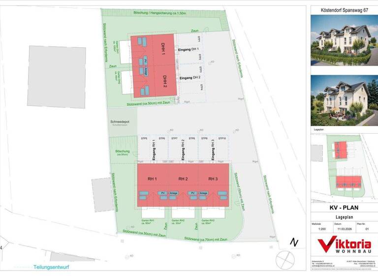 Doppelhaushälfte zum Kauf - Erstbezug 638.000 € 134,3 m² 285 m² Grundstück Köstendorf 5203