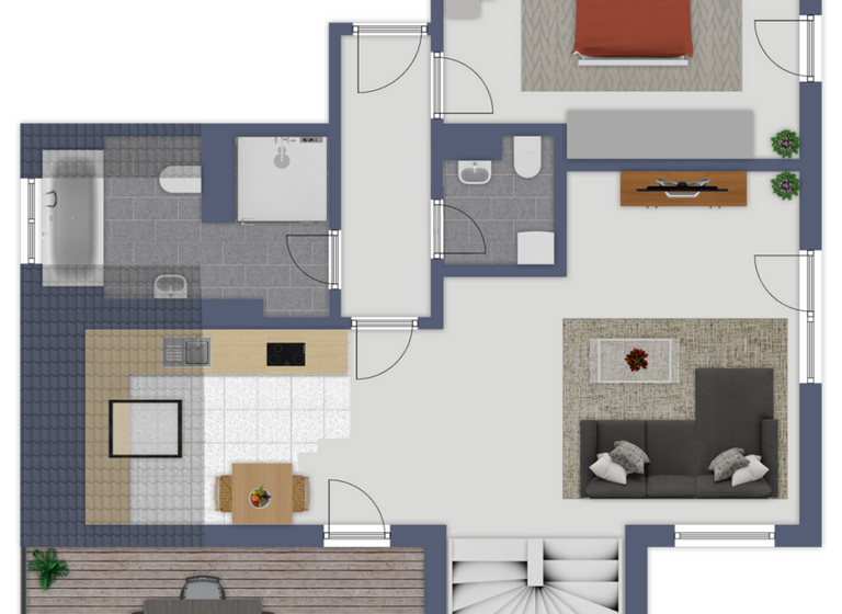 Wohnung zur Miete 1.550 € 2 Zimmer 87,4 m² frei ab sofort Casimirstraße 8 Bergen-Enkheim Frankfurt am Main 60388