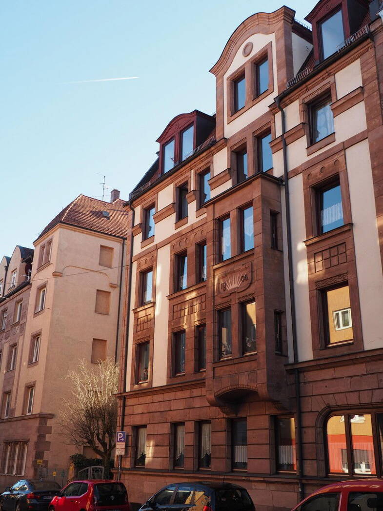 Wohnung zur Miete 1.352 € 4 Zimmer 105 m² 4. Geschoss frei ab 01.08.2025 Mathildenstr. 35 Rennweg Nürnberg 90489