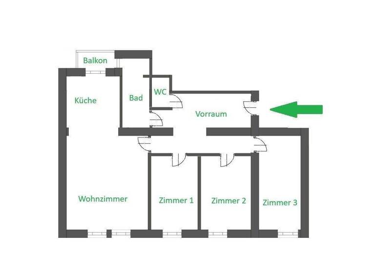 Wohnung zum Kauf 259.000 € 4 Zimmer 93,2 m² 3. Geschoss Bahnhofgürtel 23 Lend Graz 8020