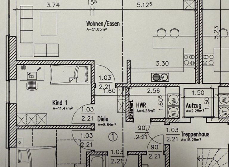 Terrassenwohnung zur Miete 1.050 € 3 Zimmer 105 m² frei ab sofort Steinbergkirche (24972) Steinbergkirche 24972