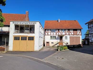 Haus zum Kauf 65.000 € 4 Zimmer 120 m² 602 m² Grundstück Ringstraße 9 Aua Neuenstein 36286