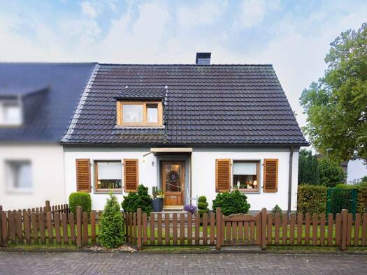 Doppelhaushälfte zum Kauf 329.000 € 4 Zimmer 101,1 m² 404 m² Grundstück frei ab sofort Hamme Bochum 44809