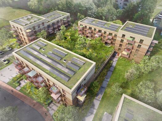 Wohnung zur Miete - Erstbezug 729 € 1 Zimmer 45,6 m² 3. Geschoss frei ab 16.06.2026 Buxtehude 21614