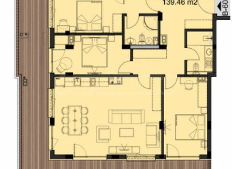 Studio zum Kauf 350.000 € 4 Zimmer 172,7 m² Sunny Beach